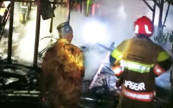 Rumah Warga Kepohkidul Kedungadem Bojonegoro Terbakar, Damkarmat Pastikan Tak Ada Korban Jiwa