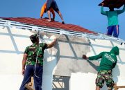 TMMD 129 Bojonegoro Hadirkan LDKS, Puluhan Siswa SMP Kesongo Antusias Ikuti Pelatihan