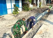 Pembangunan Drainase TMMD Bojonegoro Dikebut, Warga Kesongo Rasakan Manfaatnya