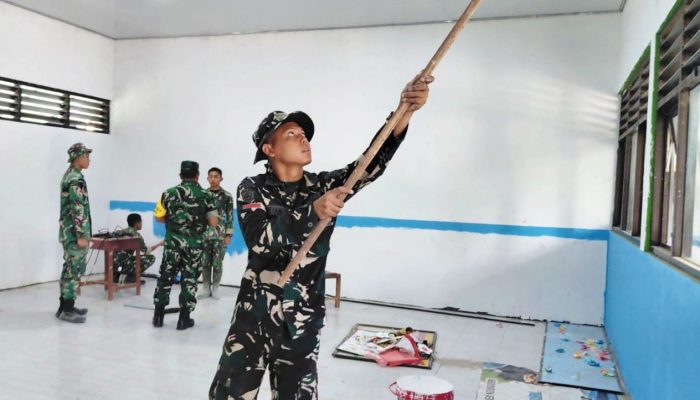 TMMD 129 Bojonegoro Hadirkan Wajah Baru SDN Kesongo 1