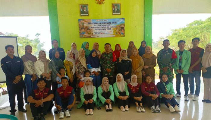 TMMD ke-129 Bojonegoro Perkuat SDM Desa Kesongo Melalui Program Literasi dan Perpustakaan