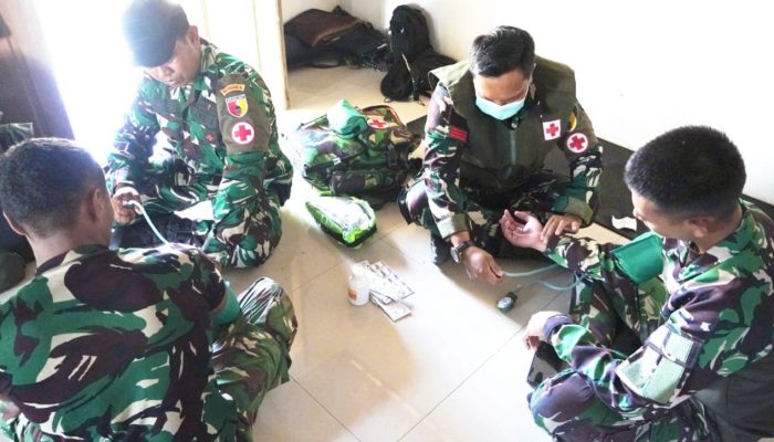 Kesehatan Prajurit Jadi Prioritas, TMMD 129 Bojonegoro Pastikan Tugas Tetap Maksimal