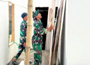 TMMD 129 Bojonegoro Kebut Finishing Renovasi Rumah Pak Koko di Kesongo