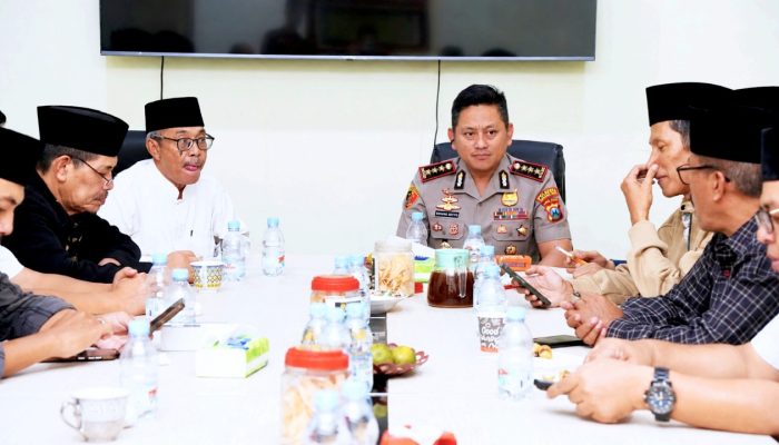 Kapolresta Malang Baru Sambangi PCNU, Ini Pesan Pentingnya
