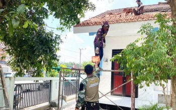 TMMD Bojonegoro Bikin SDN Kesongo 1 Makin Layak untuk Belajar