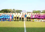 Serunya Kades Adu Bola di Bojonegoro, Fair Play Jadi Harga Mati