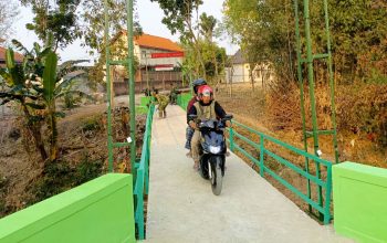 TMMD Bojonegoro 2026: Jembatan Brang Etan Kini Lebih Aman dan Nyaman Dilalui