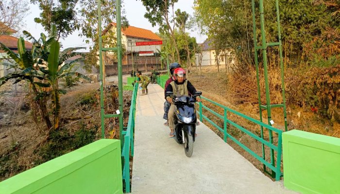 TMMD Bojonegoro 2026: Jembatan Brang Etan Kini Lebih Aman dan Nyaman Dilalui