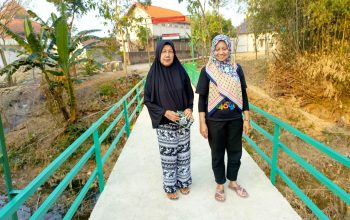 Jembatan Brang Etan Kini Nyaman Dilalui, Bukti Nyata TMMD Bojonegoro di Kesongo
