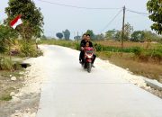 Warga Senang, Jalan Cor Kedungpandan Rampung Lewat TMMD Bojonegoro