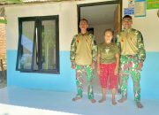 Hampir Sebulan Dikerjakan, RTLH Ibu Saelah Tuntas Lewat TMMD Bojonegoro