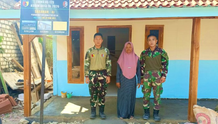 Senyum Tini Mengembang, RTLH Rampung Lewat TMMD Bojonegoro
