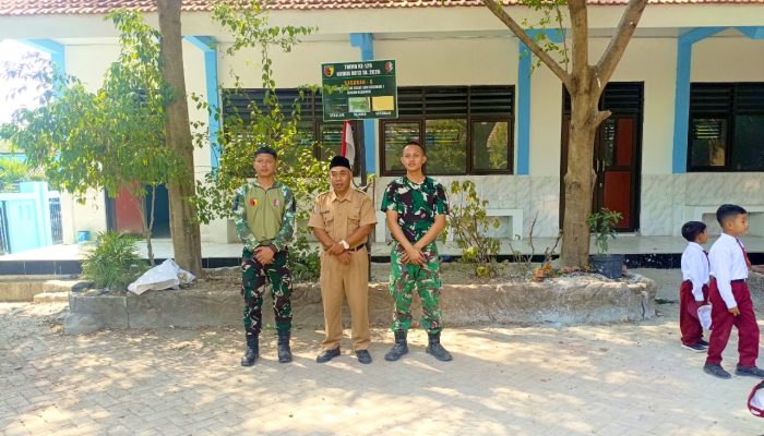 4 Ruang Kelas Berubah, Ini Hasil TMMD Bojonegoro di Kesongo
