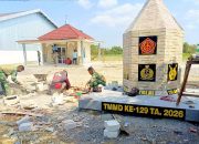 Tugu TMMD ke-129 Bojonegoro Jadi Penanda Sejarah di Kesongo