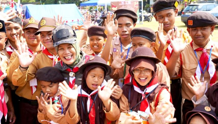 185 Pramuka Berkebutuhan Khusus Bikin Jambore Bojonegoro Makin Semarak