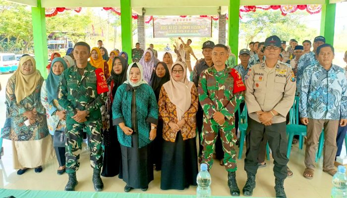 TMMD 129 Bojonegoro Tak Hanya Bangun Desa, Warga Kesongo Dapat Edukasi Cegah Perkawinan Anak