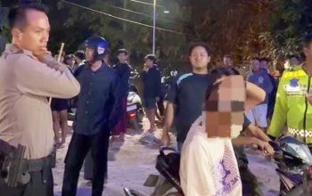 Patroli Polisi Sikat Dugaan Balap Liar di Lamongan, 10 Motor Ditilang