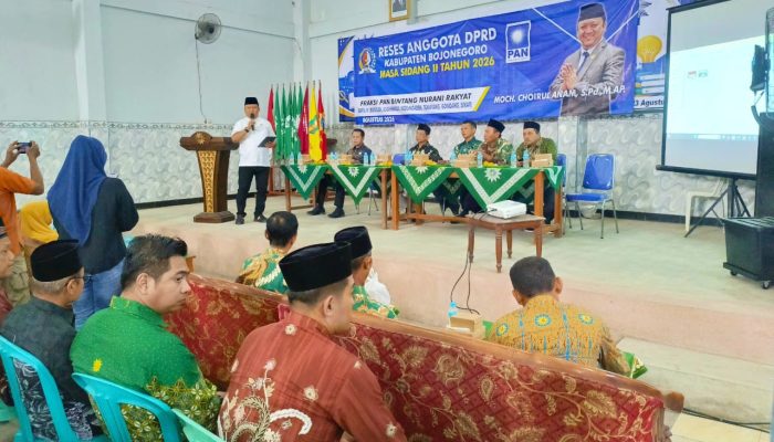 Aspirasi Warga Diperjuangkan di Reses Anggota DPRD Bojonegoro Moch. Choirul Anam