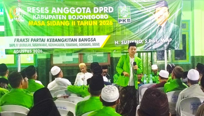 Reses Anggota DPRD Bojonegoro Sutikno Serap Aspirasi Warga Dapil IV