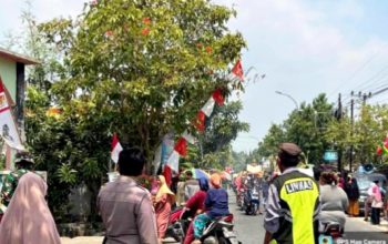 Karnaval HUT RI ke-81 di Sugihwaras Bojonegoro Berlangsung Meriah