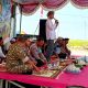 Wiwit Panen Kebalanpelang Lamongan, Babinsa Bantu Petani