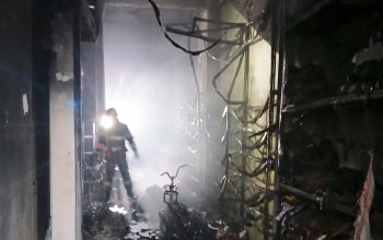 Kebakaran Ruko 2 Lantai di Kedungadem Bojonegoro, CCTV Diduga Jadi Pemicu