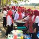 Serunya Ibu-Ibu Ngradin Bojonegoro Masak Nasi Goreng, 45 Kg Ludes Dinikmati Bersama