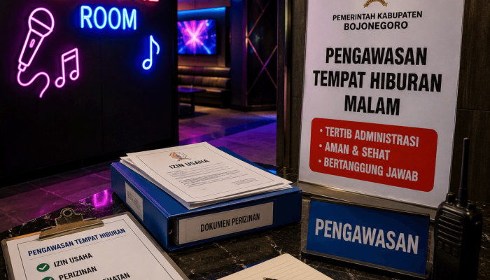 Karaoke di Bojonegoro Jadi Sasaran Penyisiran, Pemkab Soroti Legalitas Usaha dan Kesehatan Pekerja