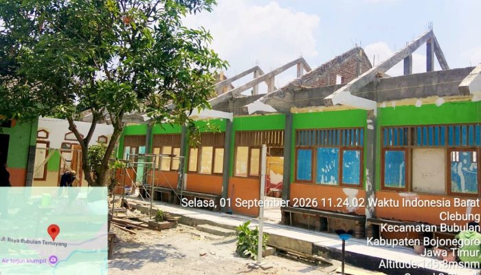 Warga Bongkar Kekhawatiran di SDN Clebung 4 Bojonegoro, Atap Terlihat Mlendot