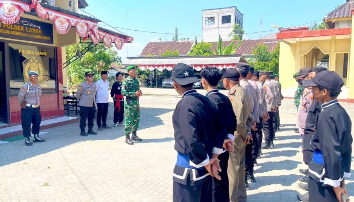 Tiga Pilar Laren Lamongan Turun Langsung, Sejumlah Titik Rawan Jadi Sasaran Patroli