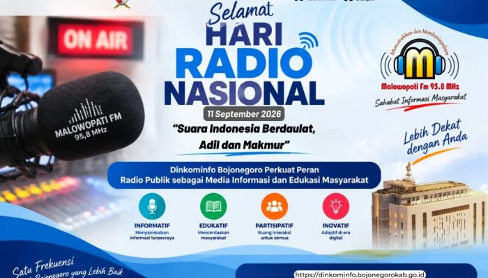 Radio Publik Bojonegoro Jadi Jembatan Pemerintah dan Masyarakat