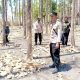 Hutan Kedungadem Disisir, Polres Bojonegoro Ingatkan Bahaya Karhutla