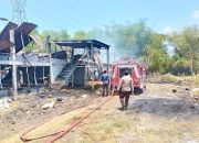 Diduga Korsleting, Kandang Ayam di Mantup Lamongan Terbakar