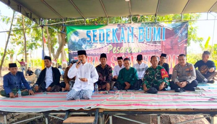 Tradisi Sedekah Bumi Karangsono Bojonegoro Dijaga Polisi dan TNI