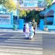 Polsek Padangan Bojonegoro Atur Lalu Lintas di Depan Sekolah
