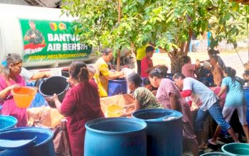 Kekeringan Meluas, Kodim Bojonegoro Bergerak Kirim 133 Ribu Liter Air Bersih