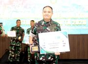 Dandim Bojonegoro Diganjar Juara III Dansatgas Terbaik TMMD 129