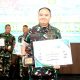 Dandim Bojonegoro Diganjar Juara III Dansatgas Terbaik TMMD 129