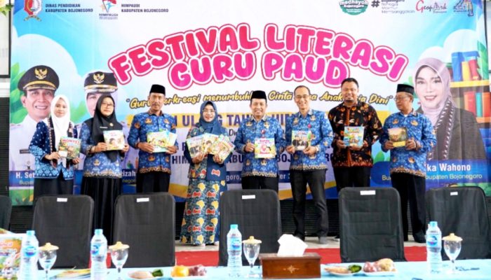 1.000 Buku Cerita Bergambar Diluncurkan, Literasi Anak Bojonegoro Digenjot