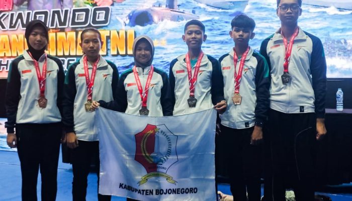 Piala Panglima TNI 2026, Atlet Taekwondo Kodim Bojonegoro Bikin Bangga