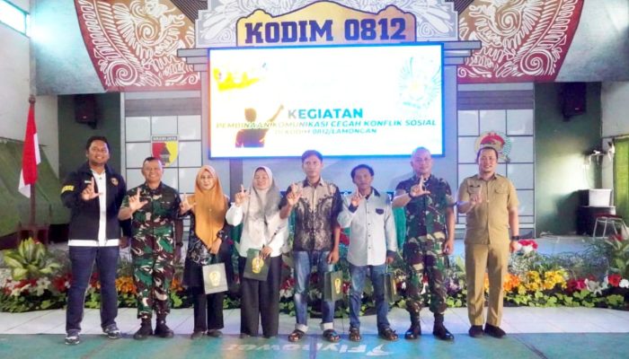 Potensi Konflik Sosial Dipetakan, Kodim Lamongan Libatkan Pusintelad