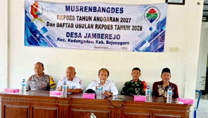 Anggaran Desa Terbatas, Kades Jamberejo Kedungadem Bojonegoro Tak Mau Pembangunan Terhenti