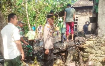 Kebakaran Dapur di Mantup Lamongan, Rumah Tetangga Nyaris Jadi Korban