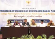 KY Bongkar Gagasan Baru Pengawasan Hakim, PB XIV Purbaya Turut Hadir
