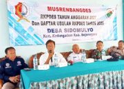 Kades Sidomulyo Kedungadem Bojonegoro Buka Suara soal Dana Desa yang Makin Terbatas