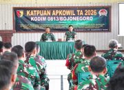 Babinsa Bojonegoro Digembleng, Ini Pesan Tegas Dandim
