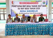 Musrenbangdes Sidorejo Kedungadem Bojonegoro Bahas RKPDes 2027 dan Usulan 2028