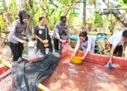 Polres Bojonegoro Kirim 35 Ribu Liter Air, Kades Ngraseh Berterima Kasih