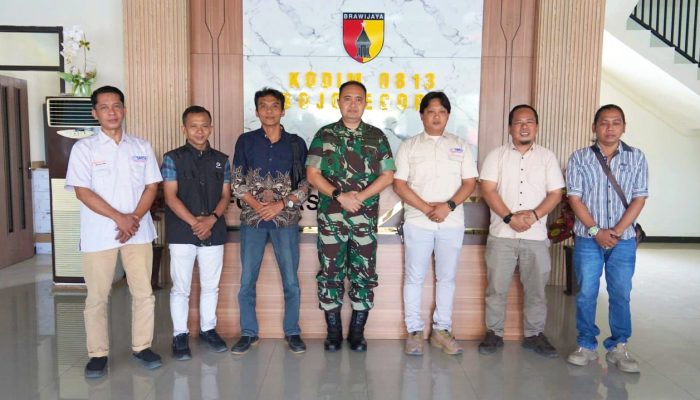 SMSI Bojonegoro Sambangi Kodim 0813, Ada Gagasan Besar