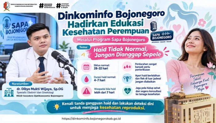 Warga Bojonegoro Wajib Tahu, Gangguan Haid Bisa Jadi Tanda Masalah Reproduksi